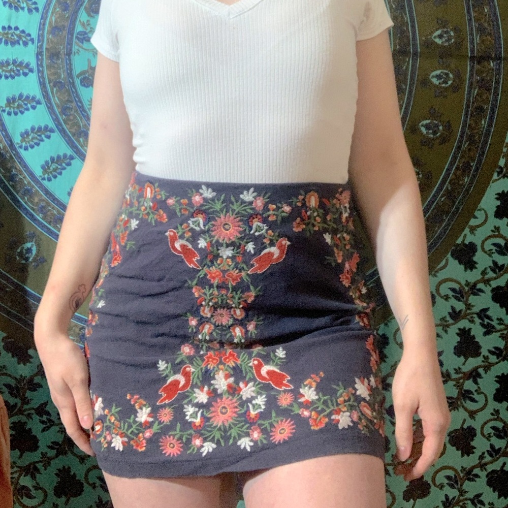 Floral Skirt